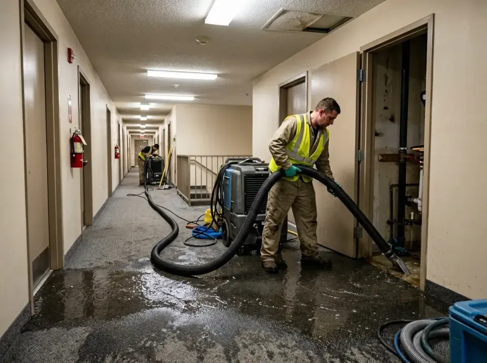 multi-unit-apartment-hallway-f-005 — frequently asked questions, Emergency Burst Pipe Water Extraction & Removal in Boscobel…